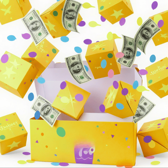 Cash Explosion Box Gift
