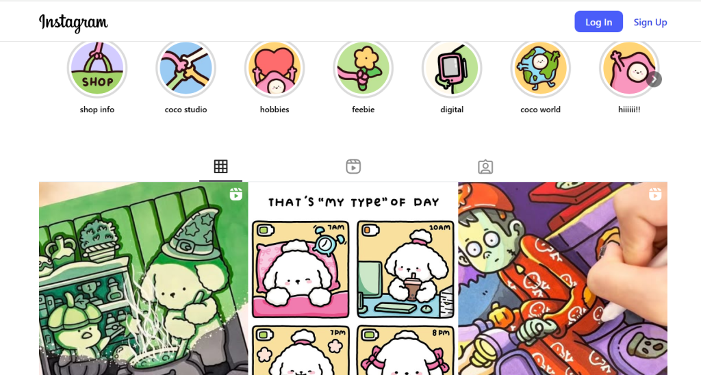 Coloring Instagram