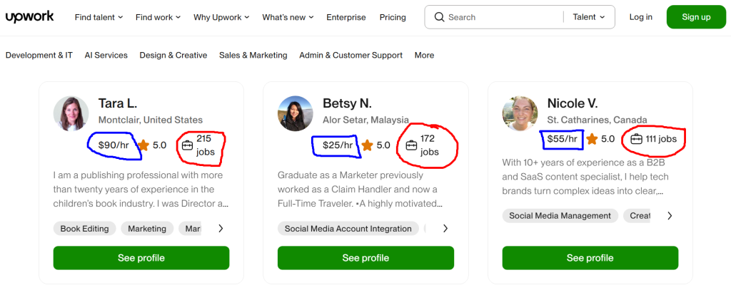 Freelancer Upwork