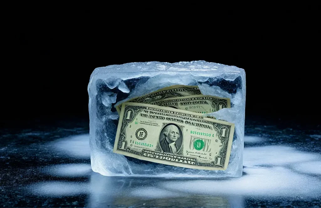 Frozen Money Blocks Gift