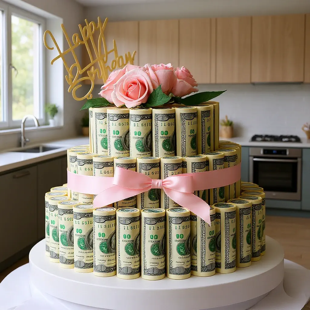Money Cake Gift