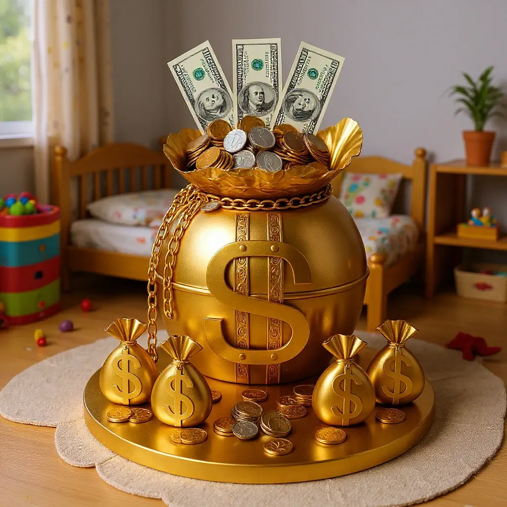 Money-Filled Piñatas Gift