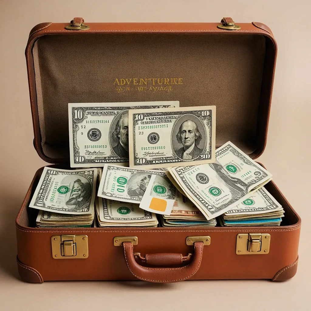 Travel Fund Suitcases Gift